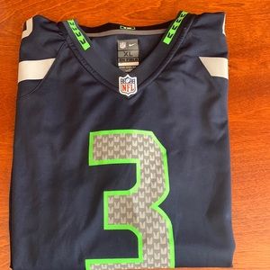NFL- Seahawks Jersey- XLarge Youth- Blue,green and silver